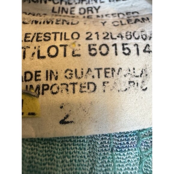 Vintage CM Shapes Midi Maxi Skirt 2X Floral Fairy Whimsical Gypsy Boho Slits - Picture 6 of 7